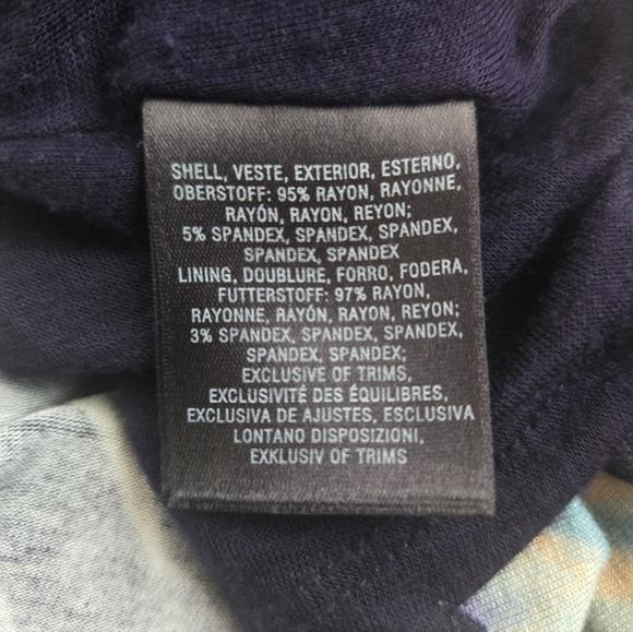 MAEVE By Anthropologie, Elegant Blue and Tan Patterned Maxi Dress.Size XS - Picture 5 of 10